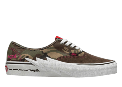 Vans Authentic Bolt AAPE Camo