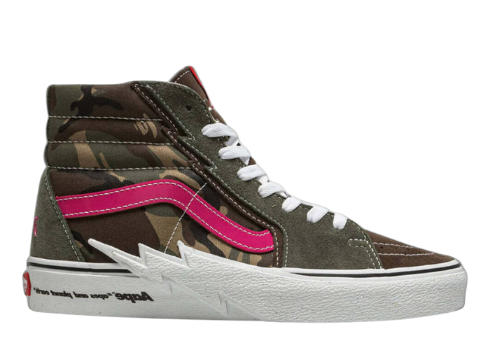 Vans Sk8-Hi Bolt AAPE Camo