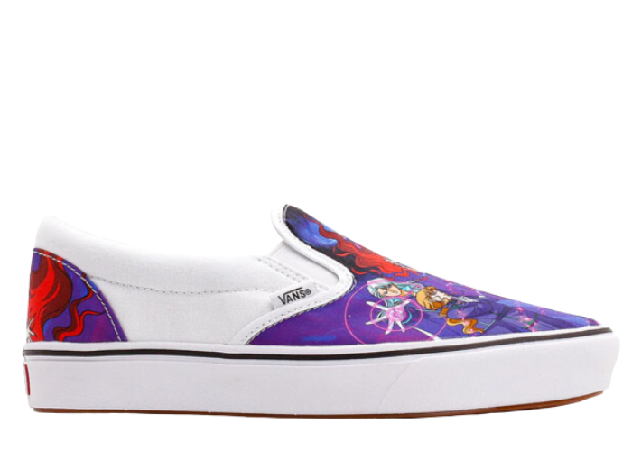 Vans Classic Slip-On Comfy Cush Pretty Guardian Sailor Moon
