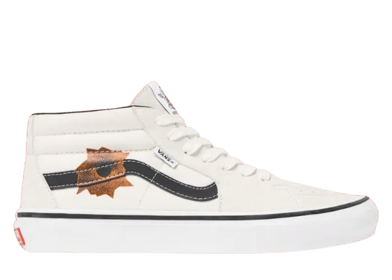 Vans Grosso Mid Supreme Nate Lowman White
