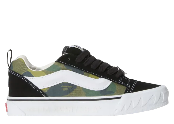 BAPE x Vans Knu Skool "Camo Green"