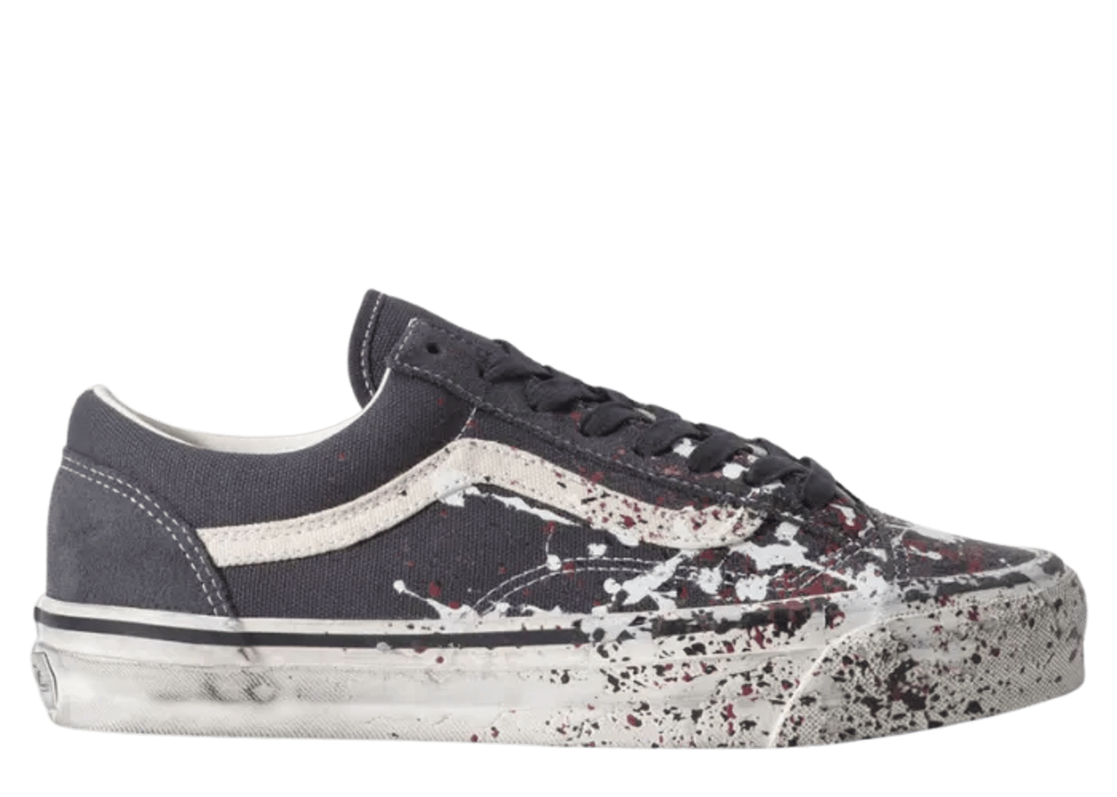 Vans Old Skool 36 Paint Splatter Charcoal Grey
