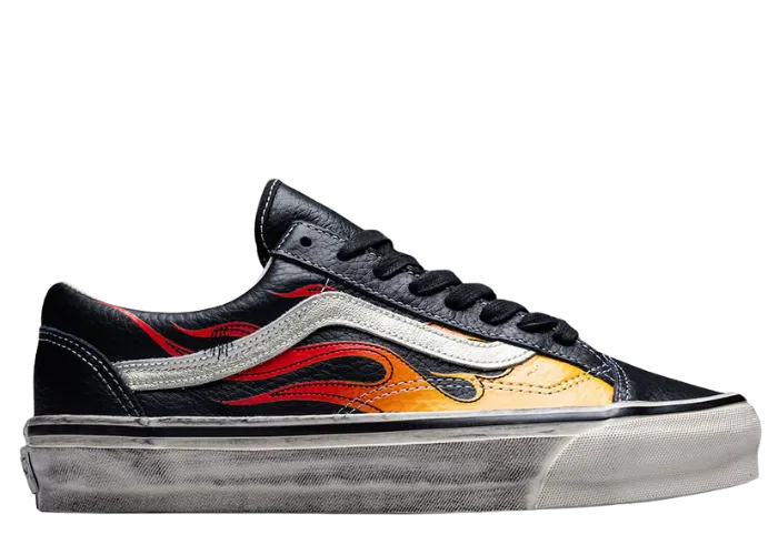 Vans Old Skool LX Archive Flame Black - VN000D9RCJK