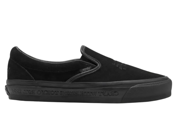 Vans OTW Classic Slip-On 98 NEIGHBORHOOD Black Raffles Where to Buy