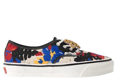 Vans Premium Authentic Needlework White Red 