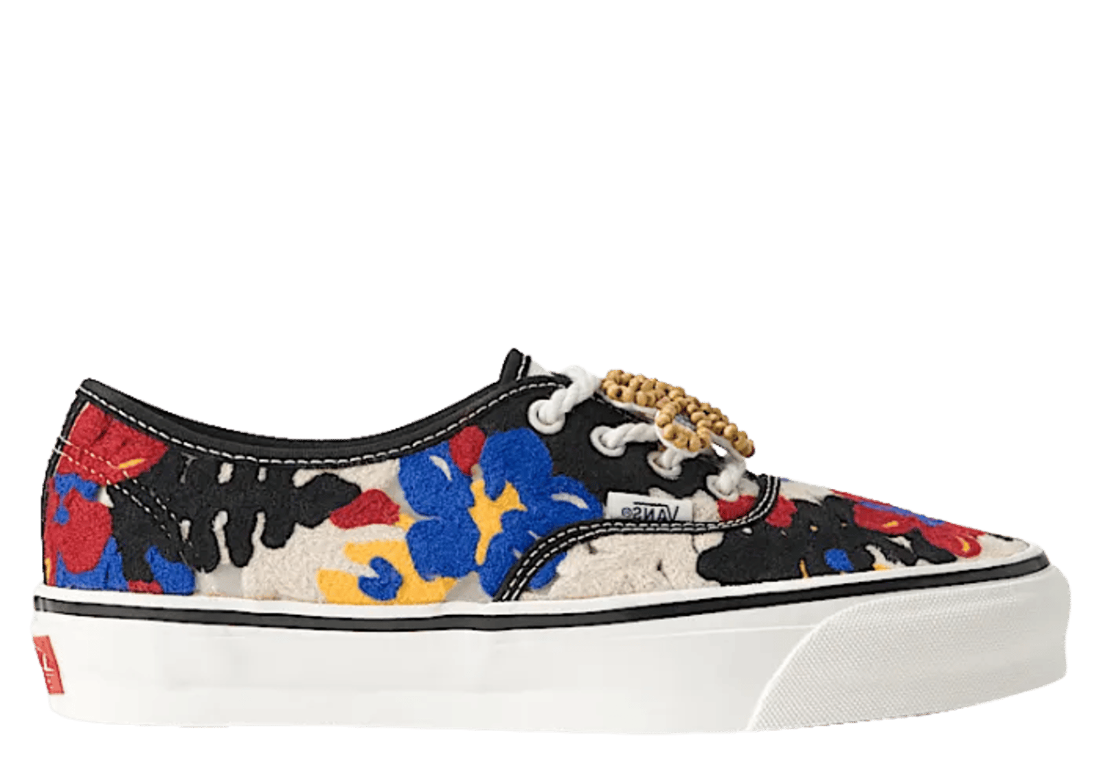 Vans Premium Authentic Needlework White Red