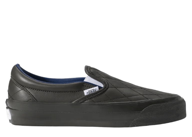 Vans Premium Classic Slip-On Quilted Faded Black