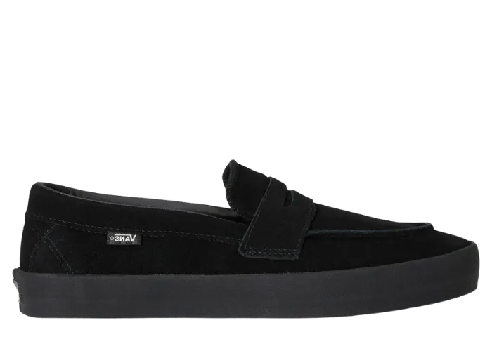 Vans Skate Loafer Black Suede