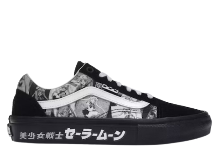 Vans Skate Old Skool Pretty Guardian Sailor Moon Sailor Black