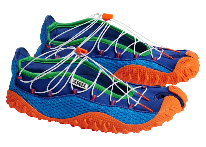 Vansza LX Tabi Hiker SZA Blue Orange